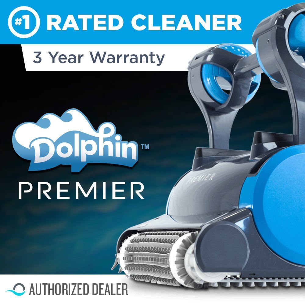 2018 Dolphin Premier Robotic In-Ground Pool Cleaner - Pool ...