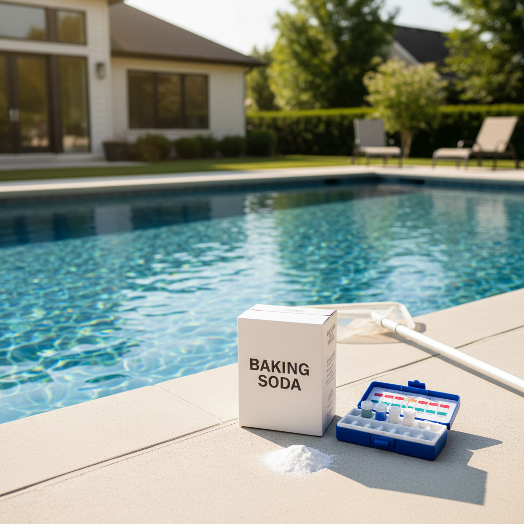 Baking Soda in Pool, When to Use It, How Much to Add, and What It Actually Fixes