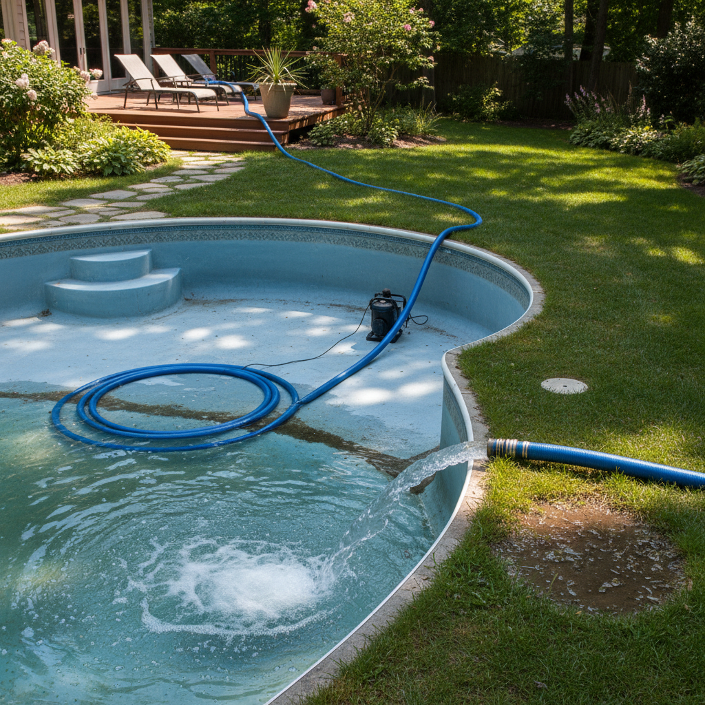How to Drain a Pool: A Step-by-Step Guide That Won’t Destroy Your Yard (or Your Wallet)