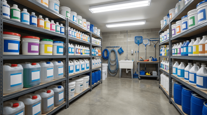Pool Chemical Storage Safety: How to Protect Your Family and Keep Your Chemicals Effective