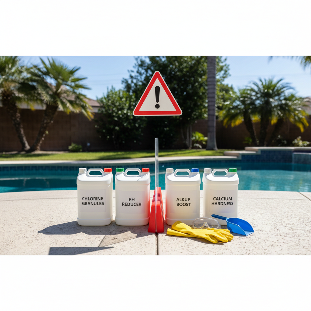 Pool Chemicals Not to Mix: The Dangerous Combinations That Can Ruin Your Day (Or Worse)