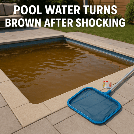 Pool Water Turns Brown After Shocking: What Went Wrong and How to Fix It