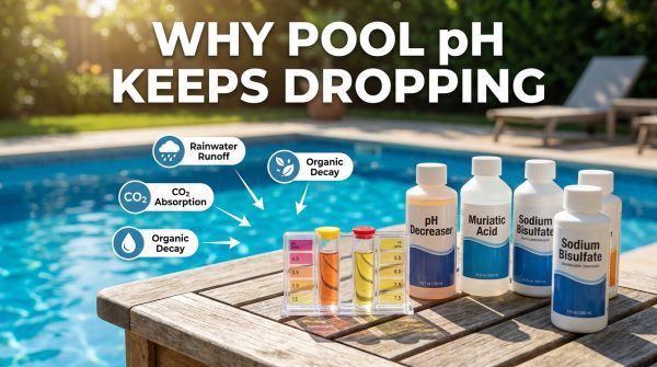 Why Your Pool pH Keeps Dropping (And How to Fix It for Good)