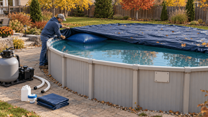 How to Close an Above Ground Pool: Step-by-Step Winter Guide