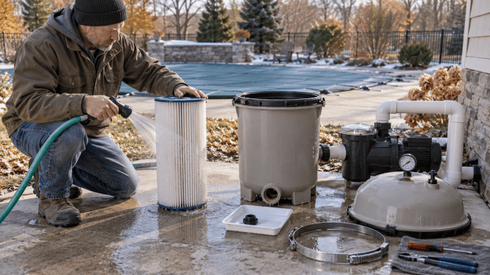 How to Winterize a Cartridge Pool Filter: The Complete Step-by-Step Guide